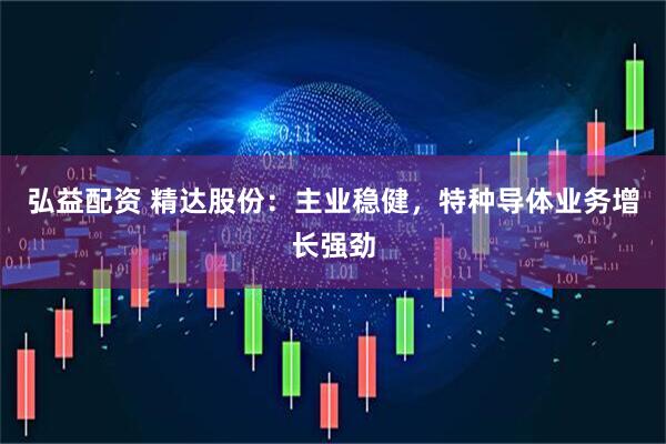 弘益配资 精达股份：主业稳健，特种导体业务增长强劲