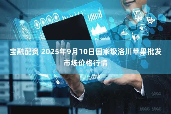 宝融配资 2025年9月10日国家级洛川苹果批发市场价格行情